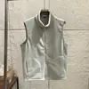 ¡Ligero y cálido! ¡Estilo de montaña al aire libre! Chaleco jacket casual para hombre con cuello alto, cálido y que retiene el calor, para otoño e invierno, moderno