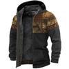 Abrigo de Algodón Grueso de Terciopelo Transfronterizo para Invierno Abrigo de Algodón Cálido para Invierno para Hombre con Forro de Doble Capa y Algodón de Terciopelo Grueso