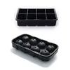 Molde de hielo de silicona Amazon con tapa molde para cubitos de hielo cuadrado redondo molde comercial grande de seis cavidades tipo panal 37 molde de silicona