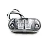Luzes Laterais de Reboque Europeias e Americanas Familia 2LED, Cor Dupla Vermelho e Amarelo, Luzes Laterais de Caminhão 12-24V Caminhão Amazon Mk-139