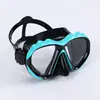 Óculos de mergulho com snorkel transfronteiriços, com proteção nasal, máscara facial larga integrada, máscara de mergulho de alta definição para adultos