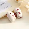 Tecido Angorá Bolinhas Vermelhas Algodão Laço DIY Acessórios para Cabelo Acessórios para Presilha de Cabelo Acessórios para Roupas Sapatos e Meias Bagagem