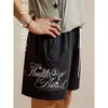 Shorts Casuais Masculinos Verão Novo Estilo Coreano High Street Tendência Estampa de Anjo Rezando Soltos Versáteis Calças Esportivas Femininas