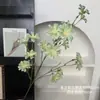 Flor artificial, haste única de orquídea roxa, para decoração de cena de casamento, arranjo de chão, arranjo floral, adereços florais decorativos, flores artificiais