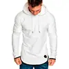 Nueva Camiseta de Manga Larga con Capucha, Cuello Redondo, Corte Ajustado para Hombre, Costuras, Rayas, Plisada, Manga Raglán, Ropa para Hombre