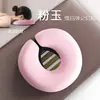 Travesseiro em U para Uso em Salão de Beleza, Almofada Facial para Maca de Massagem, Travesseiro de Beleza, Travesseiro para Dormir de Bruços, Auxílio para Dormir de Bruços em Maca de Beleza