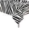 Nuevo Mantel de Selva Transfronterizo Impermeable y a Prueba de Aceite Amazon Animal Rayado Decoración de Fiesta Desechable Pe Mesa para Exterior