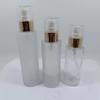 Frasco para Tónico Spot 80ml100ml120ml l frasco con atomizador frasco para set de cosméticos botella con bomba emulsión botella de vidrio