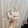 Bolsa Xiaomi Mijia Estilosa Estilo Coreano Bolsa de Mão de Nicho Feminina Pequena Bolsa Tote 2026 Nova Bolsa Quadrada Pequena Bolsa Simples de Ombro Único Transversal