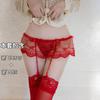 Noite Dourada Roupa Íntima Sexy Renda Perspectiva Renda Grátis Meias Sexy Quentes Meias Meia-Calça de Amarrar Conjunto de Tanga Tentação