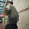 Bolso Cruzado Simple Deportivo para Exteriores, Bolso Cruzado de Hombro Nuevo de Moda Tendencia, Bolso de Hombro para Hombre, Bolso de Gran Capacidad con Temperamento