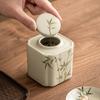 Fabricantes de latas de chá de aspargos verdes, latas seladas, latas de chá de cerâmica, à prova de umidade, chá verde Pu'er chinês de alta qualidade, armazém de tamanho pequeno