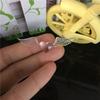 Alas de Ángel de Espejo Completo Paleta Gota de Amor Molde de Silicona Hecho a Mano Pegamento UV Arcilla Molde para Pastel