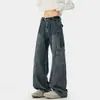 Nuevos Jeans Lavados Vintage de Moda para Hombre Verano 2026, alrededor de 280g, Pantalones de Trabajo, Corte Holgado de Alta Gama