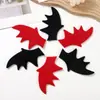 Asas de Chifre de Diabo Em Alto Relevo Ultrassônico DIY Feito à Mão Halloween Vampiro Grampo de Cabelo Roupas Chapéu Acessórios Decorativos