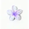 Estilo Nuevo de Verano Estilo Resort de Playa Gradiente Chapado Flor de Plumeria Pinza de Garra Parte Posterior de la Cabeza Recogido Pinza de Tiburón Accesorios para el Cabello