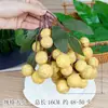 Modelo de Fruta Falsa Simulada Plástico Mango Manzana Pera Piña Limón Plátano Adornos de Brocheta Decoración para Gabinete de Cocina del Hogar Accesorios
