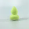 Giroscopio de forma especial Huevo de belleza Esponja de maquillaje Irregular Sin látex Doble uso húmedo y seco Calabaza Gota de agua Superficie de corte Huevo de maquillaje