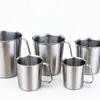 Copo Medidor Espesso de Aço Inoxidável 304 de Grande Capacidade, Copo para Latte Art, Copo Especial para Café, Copo para Espumar Leite, Jarrinha para Latte Art