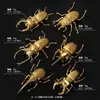 Simulación de escarabajo, pequeños adornos, escarabajo, unicornio, hada, insecto, juego, Gashapon, modelo de insecto, juguetes complicados, transfronterizos