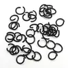 50 Anillos Abiertos de Colores Minimalistas Pintados en Spray para Colgantes Hechos a Mano de Bricolaje, Llaveros y Kit de Materiales para Accesorios
