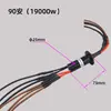 Zhejiang Jinke Electric 20A 30A 45A Mesa de Comedor Eléctrica Anillo Rozante Conductor Conector Giratorio