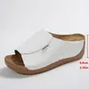 Chanclas de cuña para mujer de talla grande transfronterizas 2025 Verano Nuevas TEMU Explosivas Ligeras Chanclas Sandalias Ropa de exterior para mujer