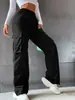 Overoles explosivos transfronterizos para mujer, verano, delgados, cintura alta, pierna ancha, rectos, casuales, transpirables, estilo vintage americano, pantalones deportivos