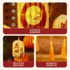 Estilo Nacional Chinês Arranjo de Cena com Lanterna Flor Lua Boa Redonda Festival do Meio Outono Lanterna de Mão Lanterna Luminosa de Mão para Crianças