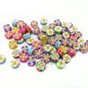 2024 Nuevos accesorios DIY europeos y americanos cuentas de arcilla polimérica suave de frutas cuentas de carita sonriente cuentas de flores de 10 mm cuentas de arcilla polimérica suave de carita sonriente