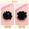 Botões de Pérolas Artesanais, Botões Pequenos de Pérola Negra Dourada Fragrante de Alta Qualidade, Botões Decorativos de Flor para Roupas de Exterior Europeias e Americanas