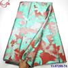 Hilo Dorado y Plateado Bordado Antiguo Brocado Jacquard Tela Cheongsam Brocado Africano Tela de Encaje
