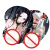 Alfombrilla de ratón 3D estéreo para el pecho, almohadilla de silicona para la muñeca, una pieza, Empress Anime Juego Dormitorio, almohadilla suave para reposamanos