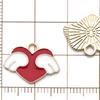 Venta Caliente Transfronteriza Serie de San Valentín Aleación con Goteo de Aceite Mixta 50 Colgantes Accesorios para Pulsera Collar DIY