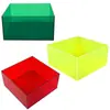 Caja Decorativa de Acrílico para Almacenamiento Exhibidor Caja de Dulces Exhibidor de Ventana Caja de Almacenamiento Colorida Caja de Almacenamiento para Colgar Hecho a Medida