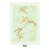 Pensamiento de Siete Colores Día de San Valentín Qixi Papel Luoqing Impermeable de 8 Capas Florería Flor de Fénix Dorado Material de Papel de Regalo Floral