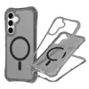 Nova Capa de Celular Sudeste Asiático Venda Quente Transfronteiriça Adequada para Samsung S25 Fe Capa de Celular Magnética Três em Um com Sensação de Pele