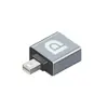 Adaptador Mini DP para DP 1.4 Macho para Fêmea Cabo de Extensão DP Fêmea para Fêmea Conversor Adaptador de Vídeo HD 8K