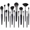 Cangzhou Conjunto de Pincéis de Maquiagem Ferramentas de Beleza Transfronteiriças Pincéis Conjunto de Pincéis de Pelo Animal Pincel para Sombra Pincel para Contorno Pincel para Base