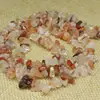 Pulsera de Piedra Cruda de Grava de Ágata Cristalina Desmagnetizada con Cuentas de Piedra Asimétrica Perforada Accesorios de Joyería DIY 5-8mm