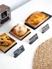 Placa Apagável para Bolo Pão Display Placa L Vertical Metal Apagável Manuscrita Preço