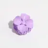 Color Macarrón Estrella Dulce Lazo tamaño pequeño Pinza para Agarrar Simple Elegante Flor Semi-Redonda Medio-Recogido Pinza para el Cabello Accesorios para el Cabello