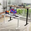 Escritorio de altura ajustable con patas en ángulo, adecuado para oficina, uso doméstico, trabajo, estudio y juegos