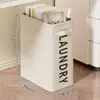 Cesta de Armazenamento de Sacola de Papel para Uso Doméstico, Organizador Móvel de Sacolas para Levar, Solução de Armazenamento para Sacolas de Chá de Leite e Sacolas de Compras