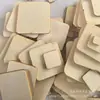 Venta Directa al Contado Color Madera Ángulo Recto Cuadrado Redondeado Virutas de Madera Corte Láser Se Pueden Usar como Virutas de Madera Decorativas DIY