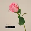 Em Estoque Flor Artificial de Rosa Hidratante Haste Única Decoração de Casamento Flor de Seda Arranjo de Flores para Casa Adereços para Fotografia Atacado