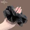 Scrunchie de Satén de Moda de Alta Gama para Mujer 2026 Nuevo Estilo Accesorio para el Cabello Simple y Elegante Goma para Moño