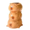 Florero de Cerámica Estilo Ins Capibara Arreglo Floral Decoración para Flores Frescas, Flores Secas, Hidroponía, Mesa de Comedor, Sala de Estar, Adorno de Entrada