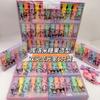 Plumones Resaltadores Labubu Capibara con Forma de Caramelo, Doble Punta, Set de 6, Resaltadores Kuromi Coloridos de Alta Calidad