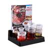 Juego de botellas para condimentos, tarro para cadena de restaurantes, botella para salsa de soja, tarro para condimentos para tiendas de fideos, tarro para condimentos Kinder, juego de botellas para condimentos